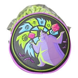 Disney Parks Oogie Boogie Loungefly Crossbody Purse Glow in the Dark Halloween